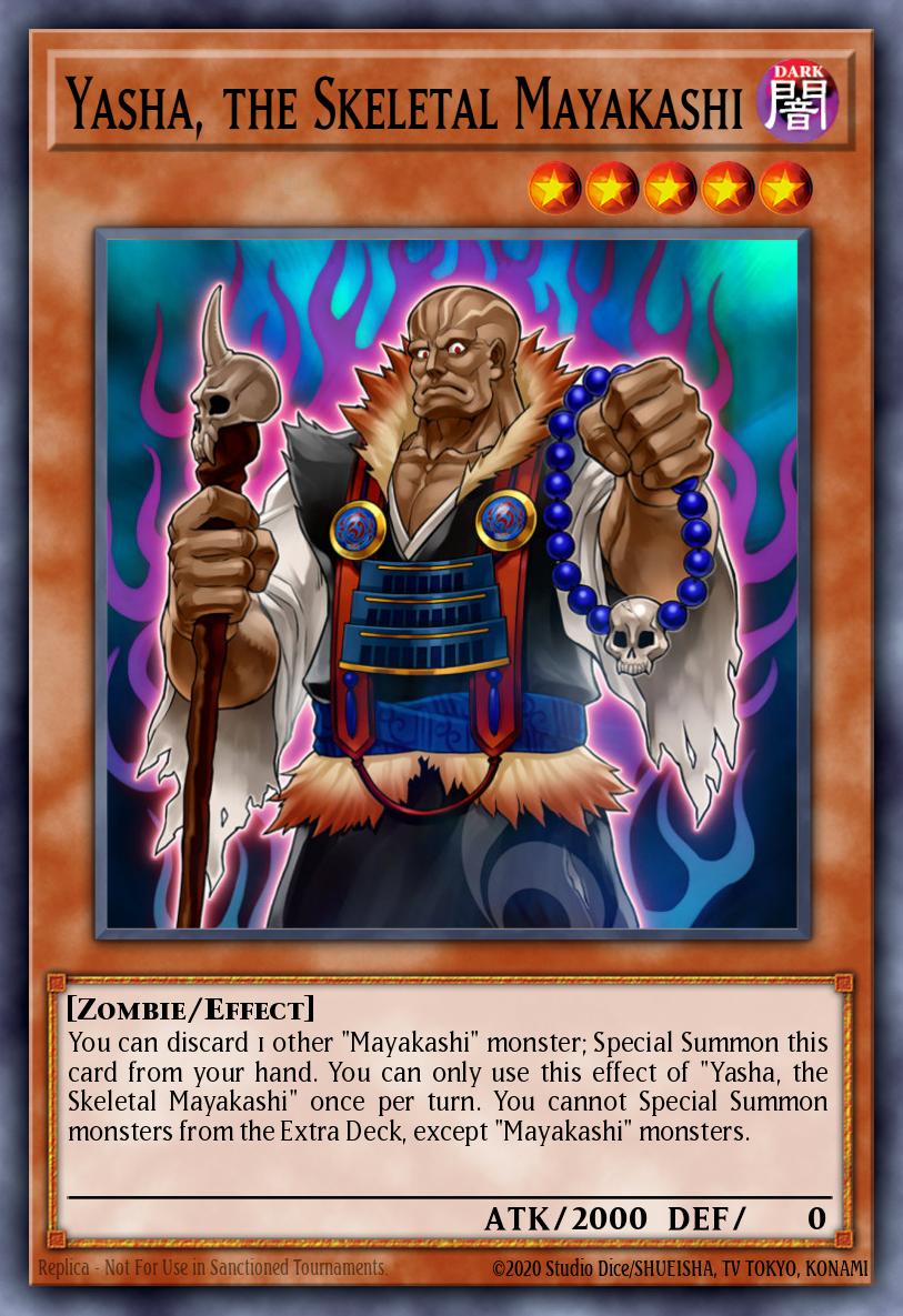 Yasha, the Skeletal Mayakashi HISU-EN031 – Hidden Summoners