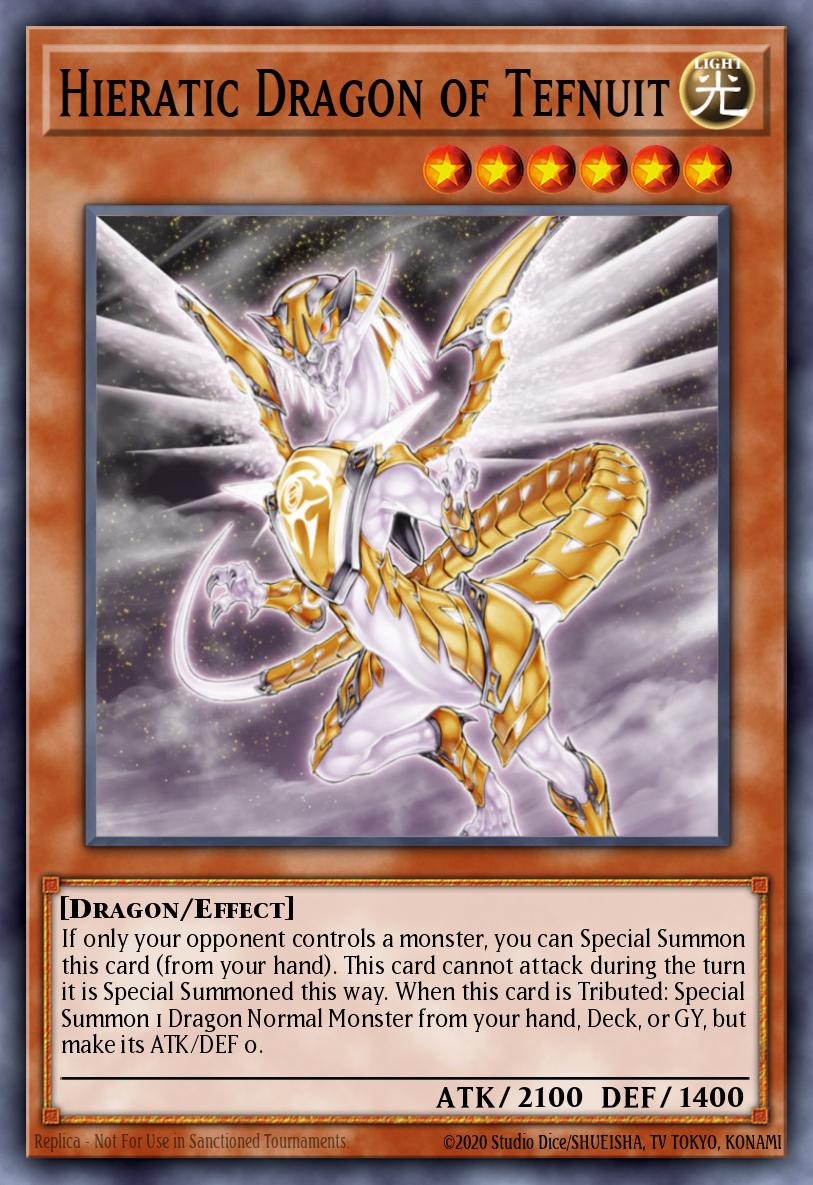 Hieratic Dragon of Tefnuit GFTP-EN050 – Ghosts From the Past