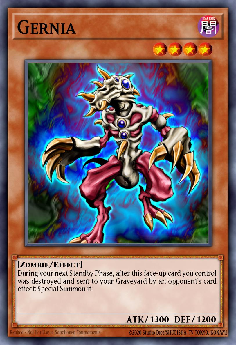 Gernia SDZW-EN004 – Zombie World Structure Deck