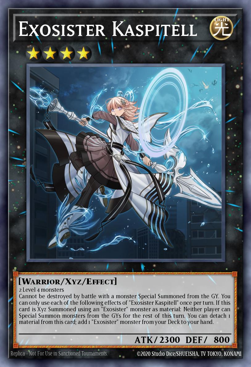Exosister Kaspitell MP23-EN257 – 25th Anniversary Tin: Dueling Heroes Mega Pack