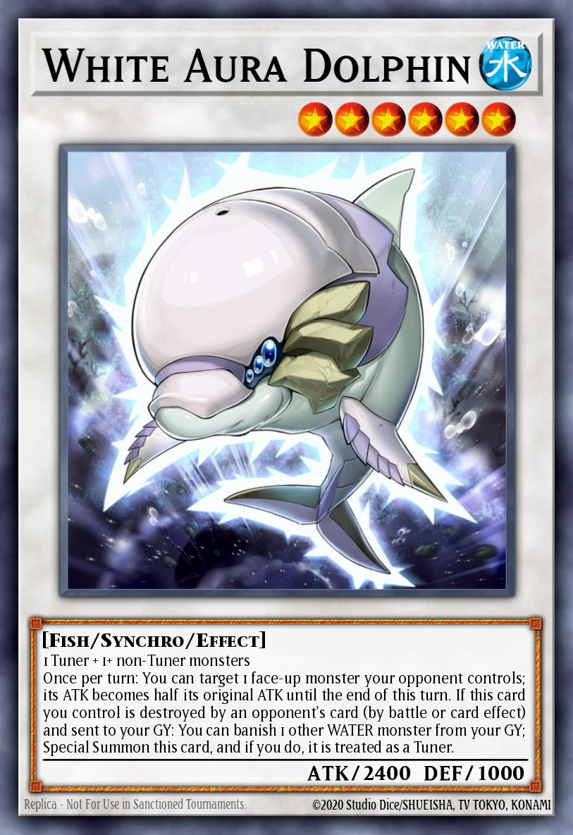 White Aura Dolphin BLLR-EN019 – Battles of Legend: Light's Revenge