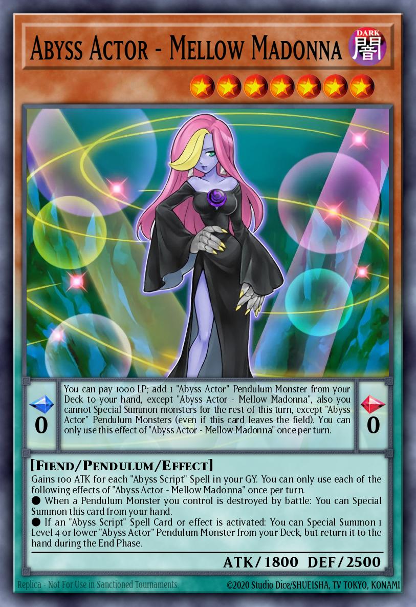 Abyss Actor - Mellow Madonna LDS2-EN060 – Legendary Duelists: Season 2