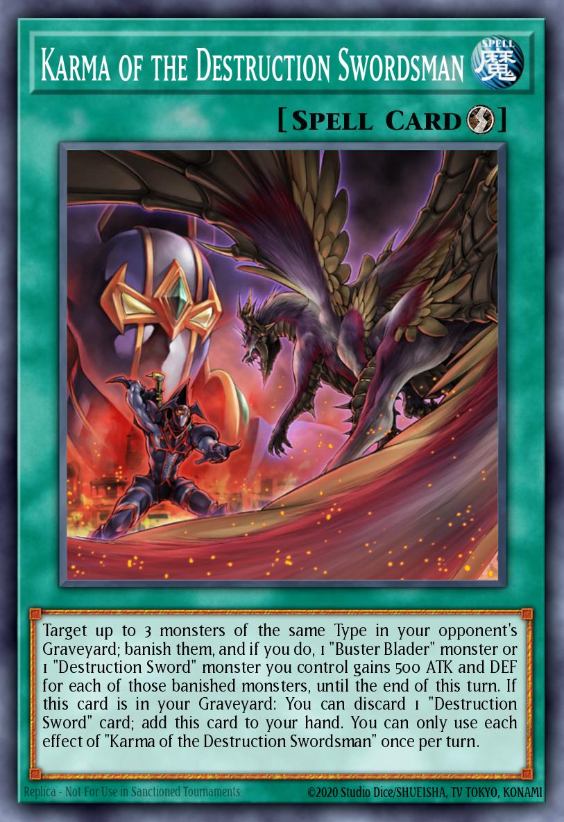 Karma of the Destruction Swordsman MP16-EN216 – 2016 Mega-Tin Mega Pack