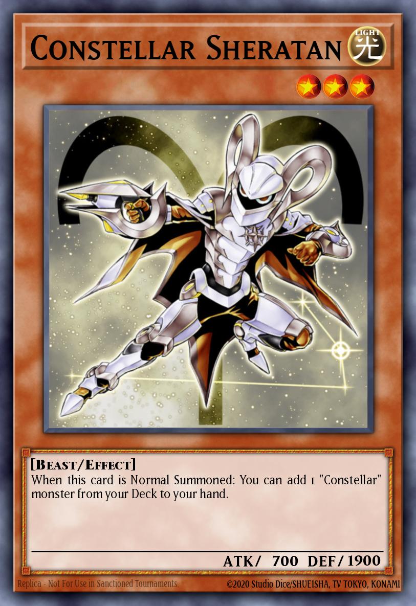 Constellar Sheratan HA07-EN005 – Hidden Arsenal 7: Knight of Stars