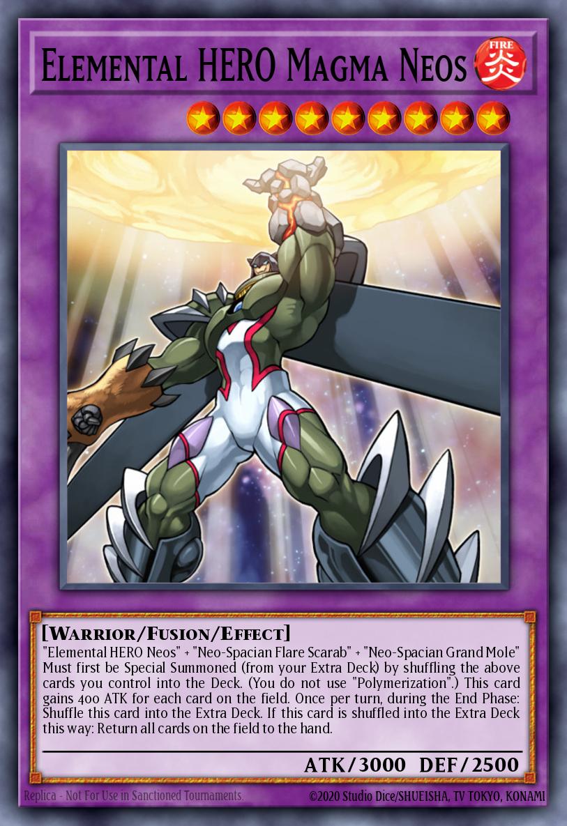 Elemental HERO Magma Neos LCGX-EN064 – Legendary Collection 2: The Duel Academy Years Mega Pack