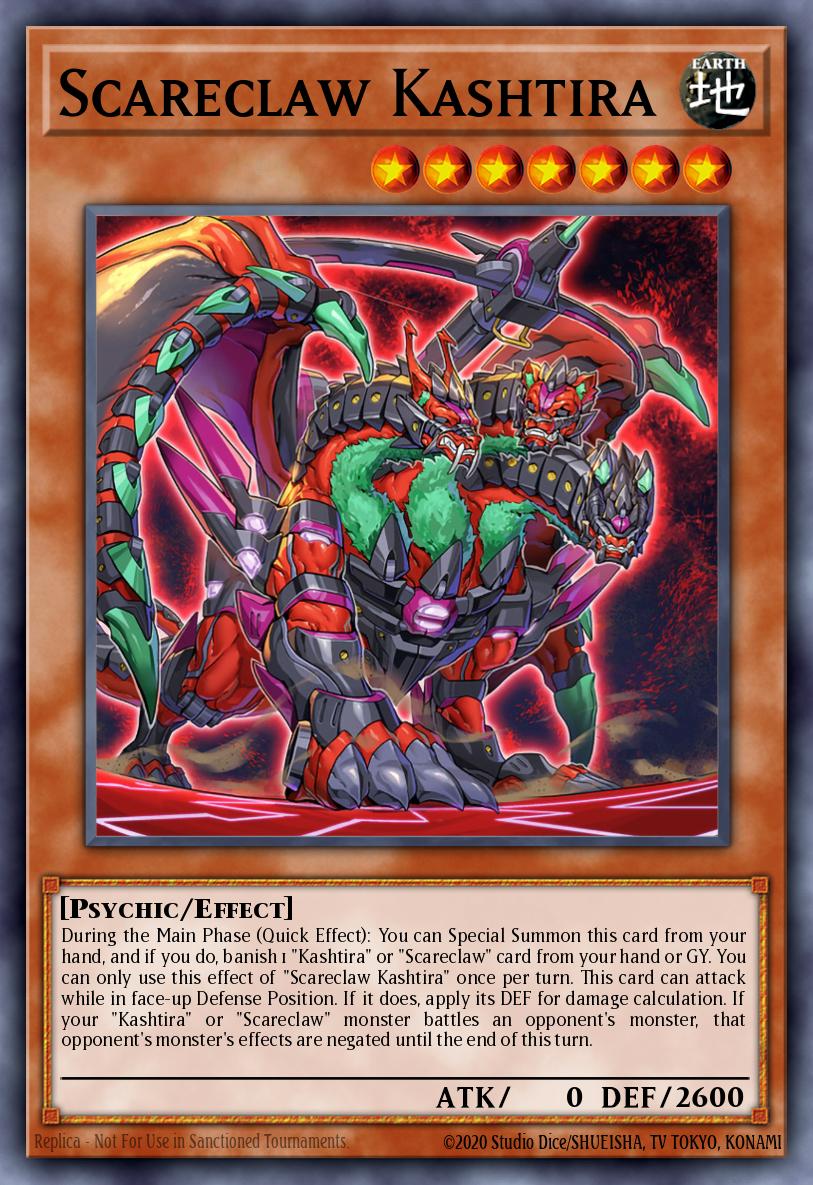 Scareclaw Kashtira MP24-EN168 – 25th Anniversary Tin: Dueling Mirrors
