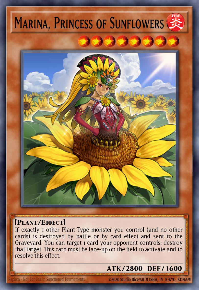 Marina, Princess of Sunflowers MP14-EN157 – 2014 Mega-Tin Mega Pack