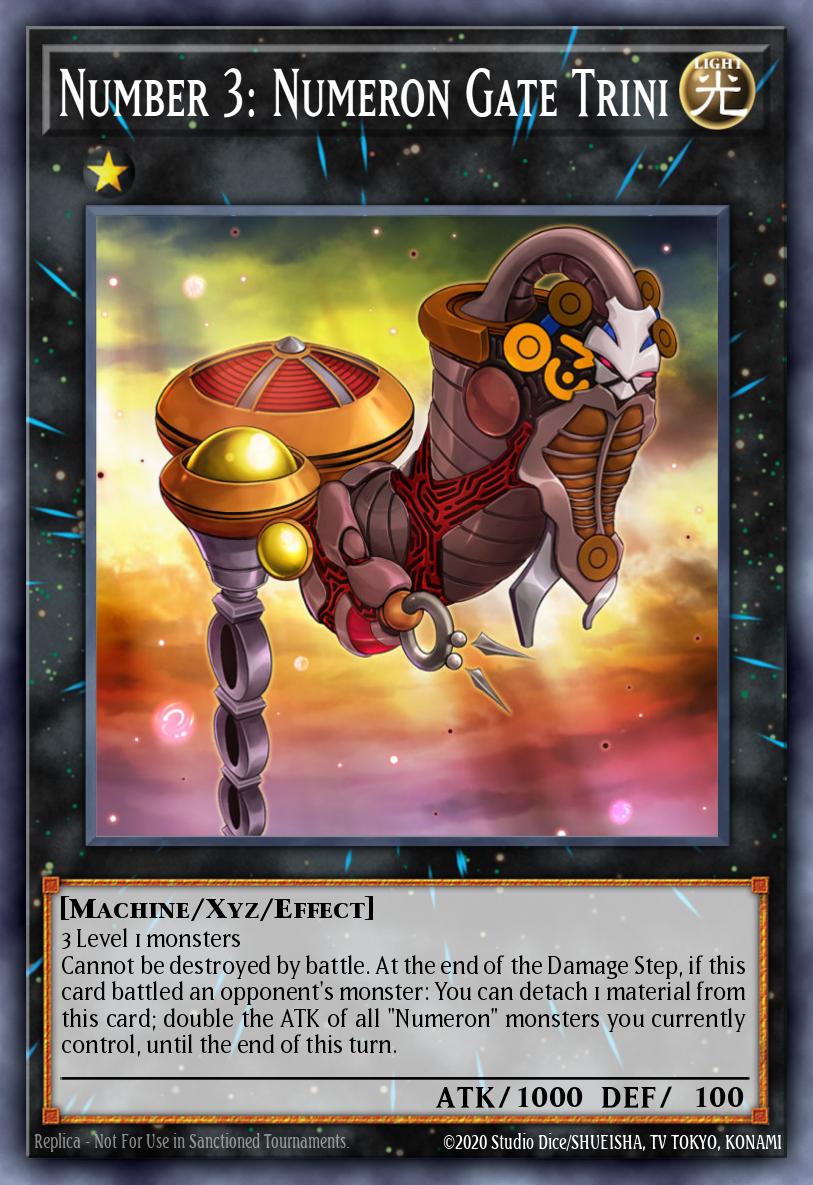 Number 3: Numeron Gate Trini BLAR-EN024 – Battles of Legend: Armageddon