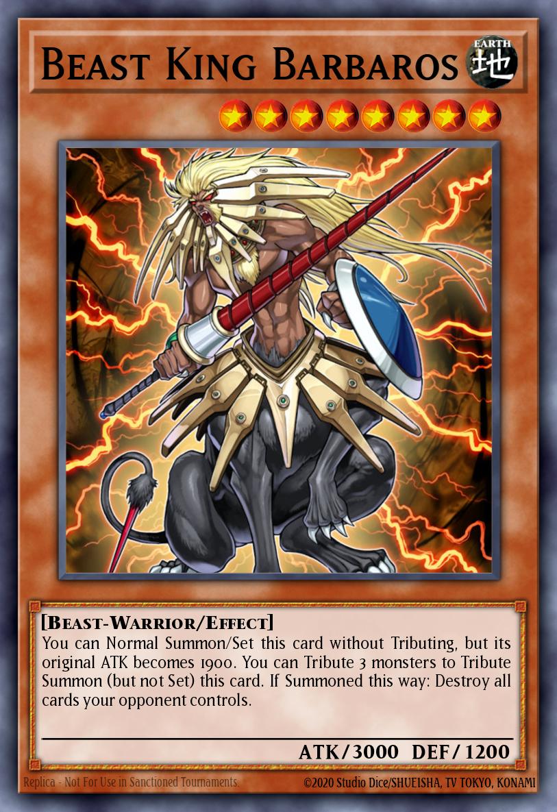 Beast King Barbaros CT08-EN005 – Collectible Tins 2011 Wave 1