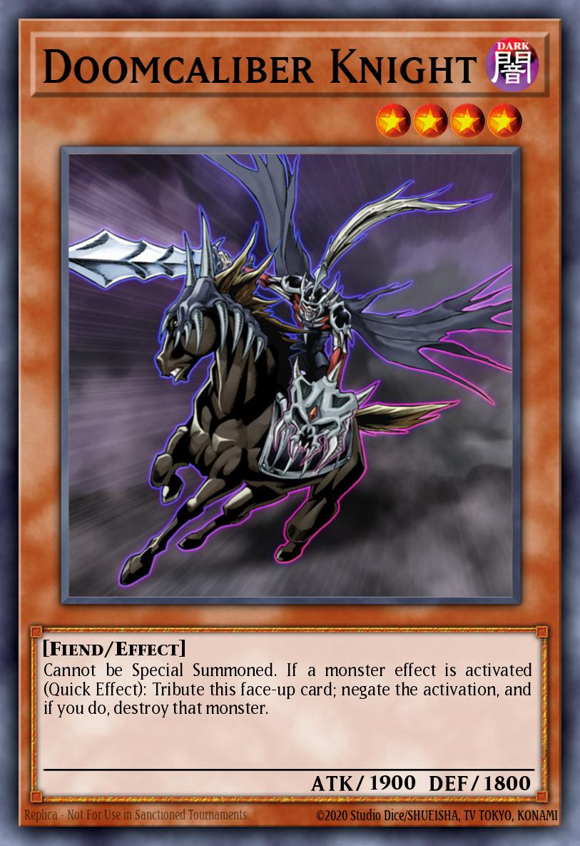 Doomcaliber Knight TU01-EN001 – Turbo Pack: Booster One