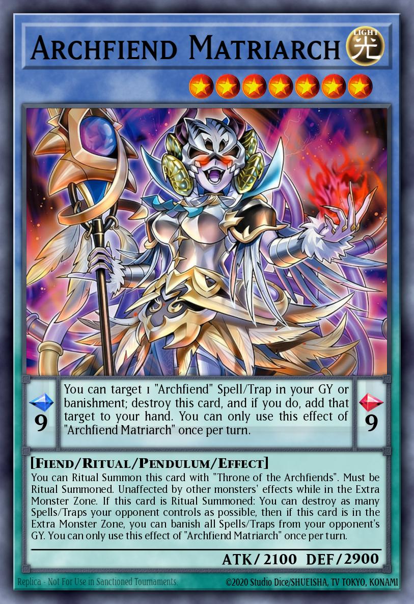 Archfiend Matriarch MAMO-EN070 – Magnificent Monsters