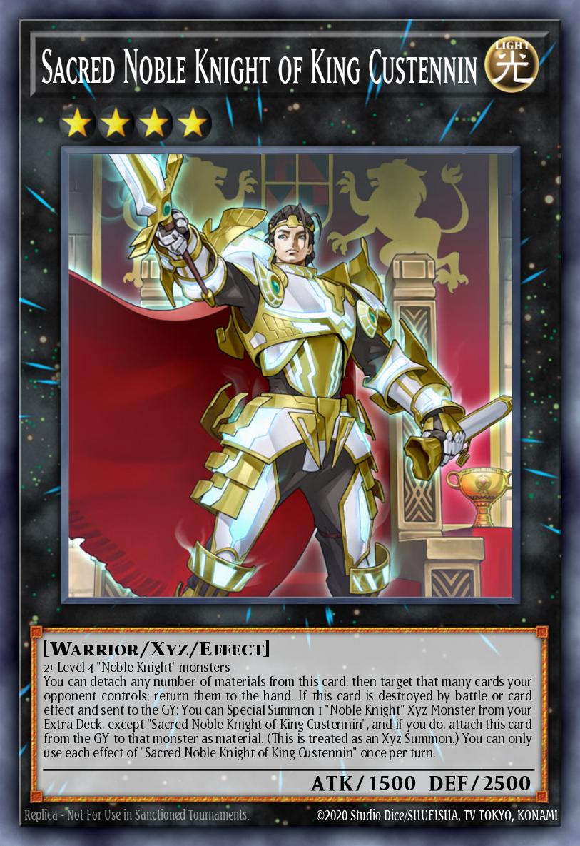 Sacred Noble Knight of King Custennin CYHO-EN089 – Cybernetic Horizon