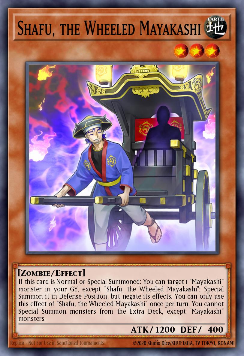 Shafu, the Wheeled Mayakashi HISU-EN030 – Hidden Summoners