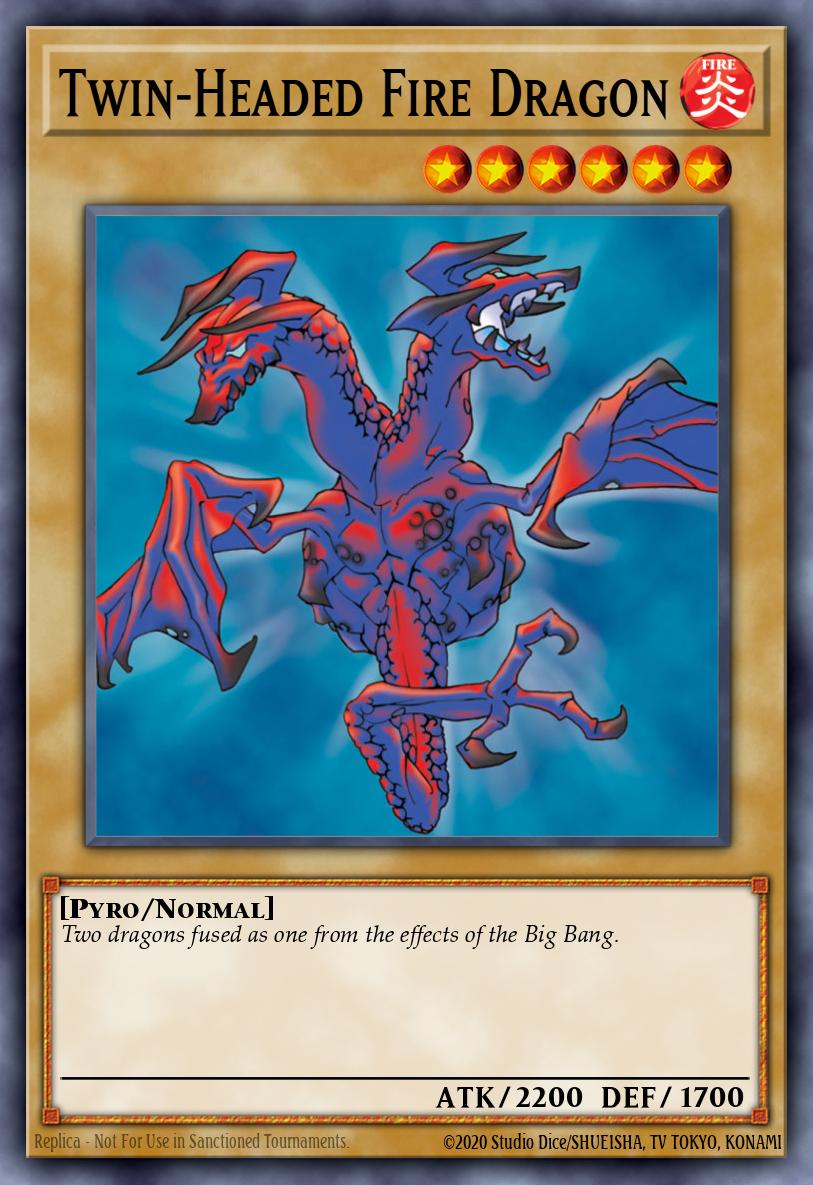 Twin-Headed Fire Dragon PSV-EN042 – Pharaoh's Servant