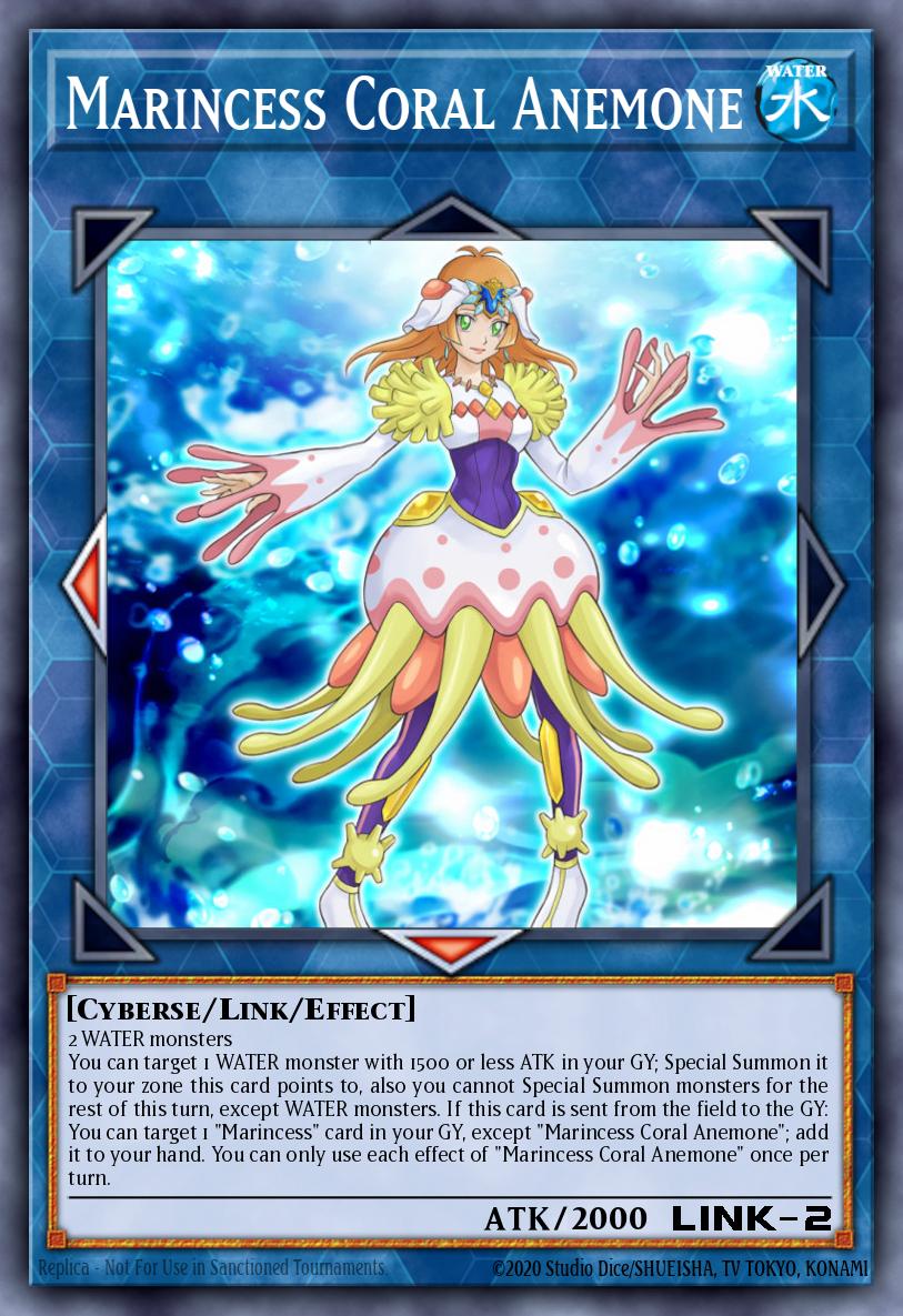 Marincess Coral Anemone LED9-EN041 – Legendary Duelists: Duels From the Deep