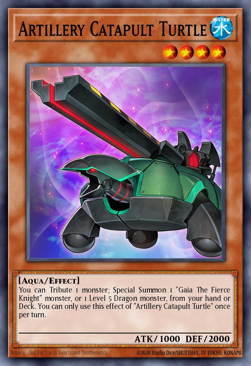 Artillery Catapult Turtle ROTD-EN003 – Rise of the Duelist