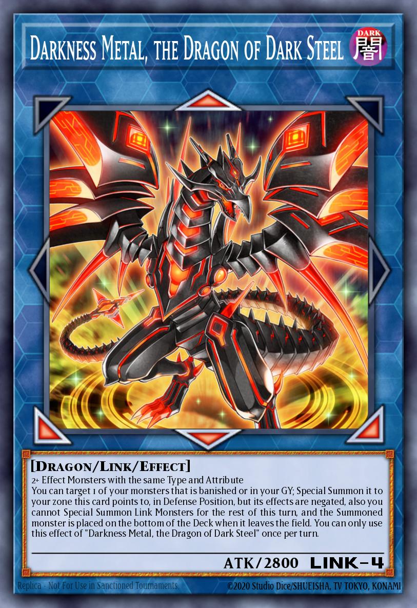 Darkness Metal, the Dragon of Dark Steel JUMP-EN087 – Weekly Shonen Jump December 2018 membership promotional cards