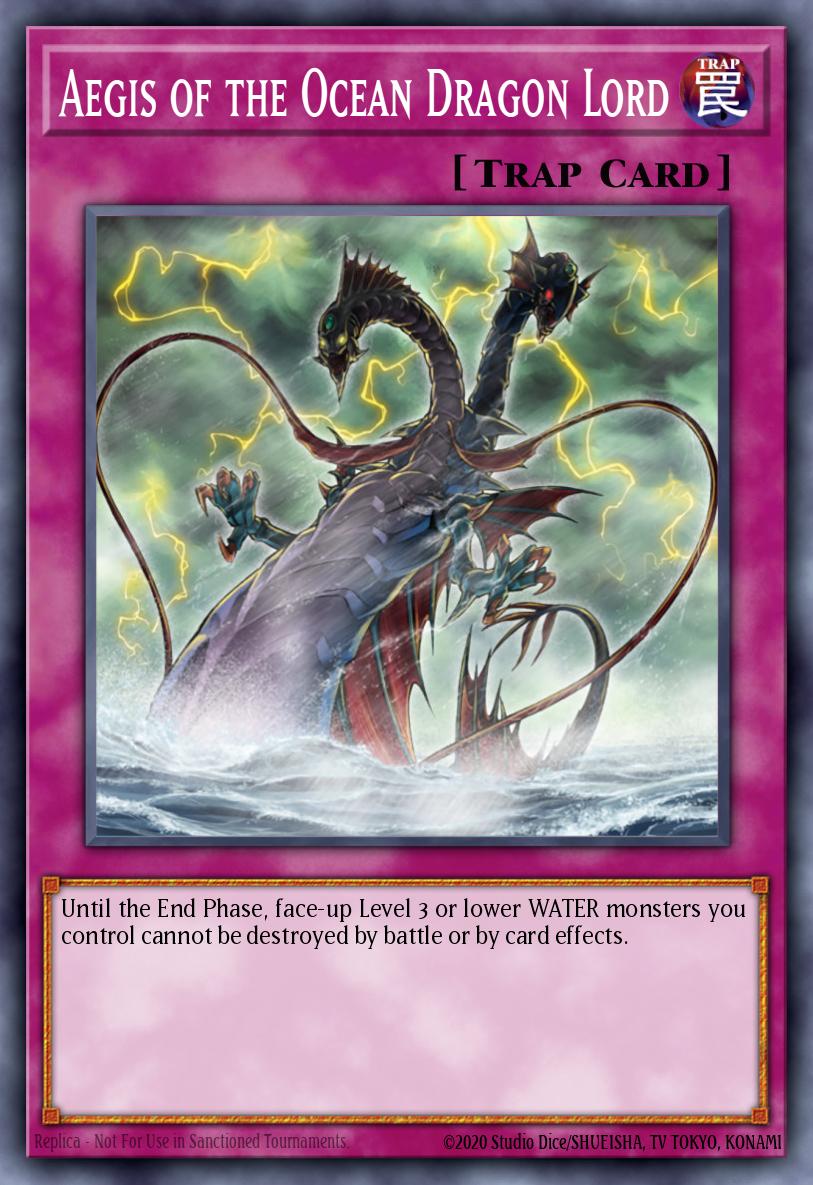 Aegis of the Ocean Dragon Lord SDRE-EN033 – Realm of the Sea Emperor Structure Deck
