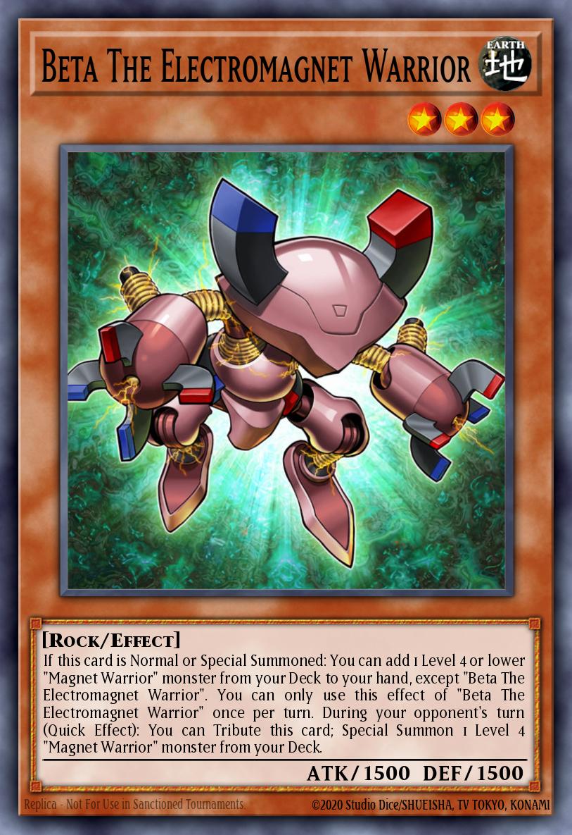 Beta The Electromagnet Warrior MZMU-EN081 – Maze of Muertos