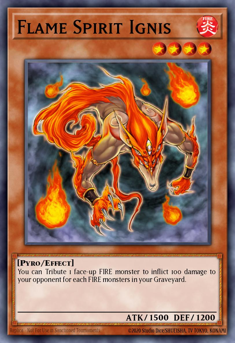 Flame Spirit Ignis LODT-EN087 – Light of Destruction