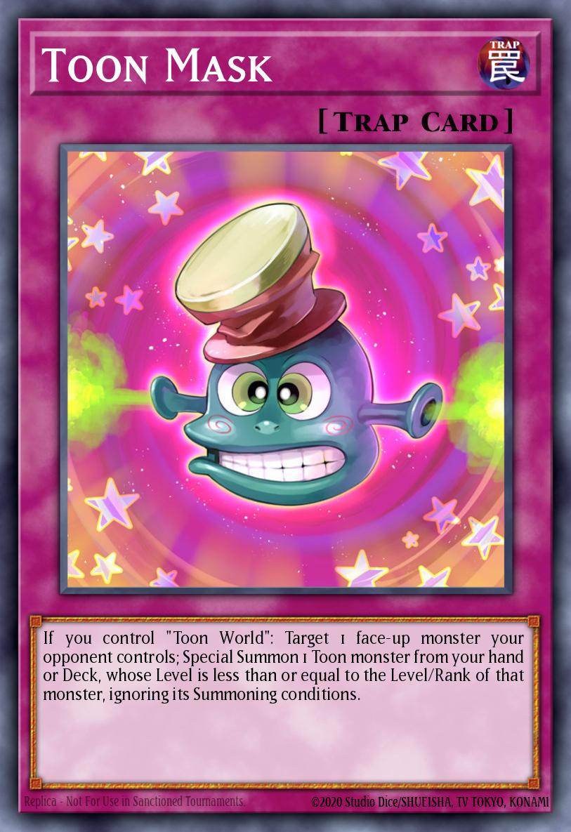 Toon Mask SS04-ENB24 – Speed Duel Starter Decks: Match of the Millennium