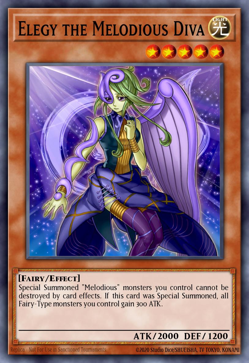 Elegy the Melodious Diva NECH-EN006 – The New Challengers
