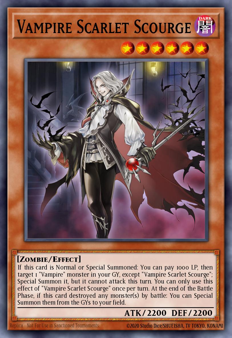 Vampire Scarlet Scourge MZMU-EN086 – Maze of Muertos