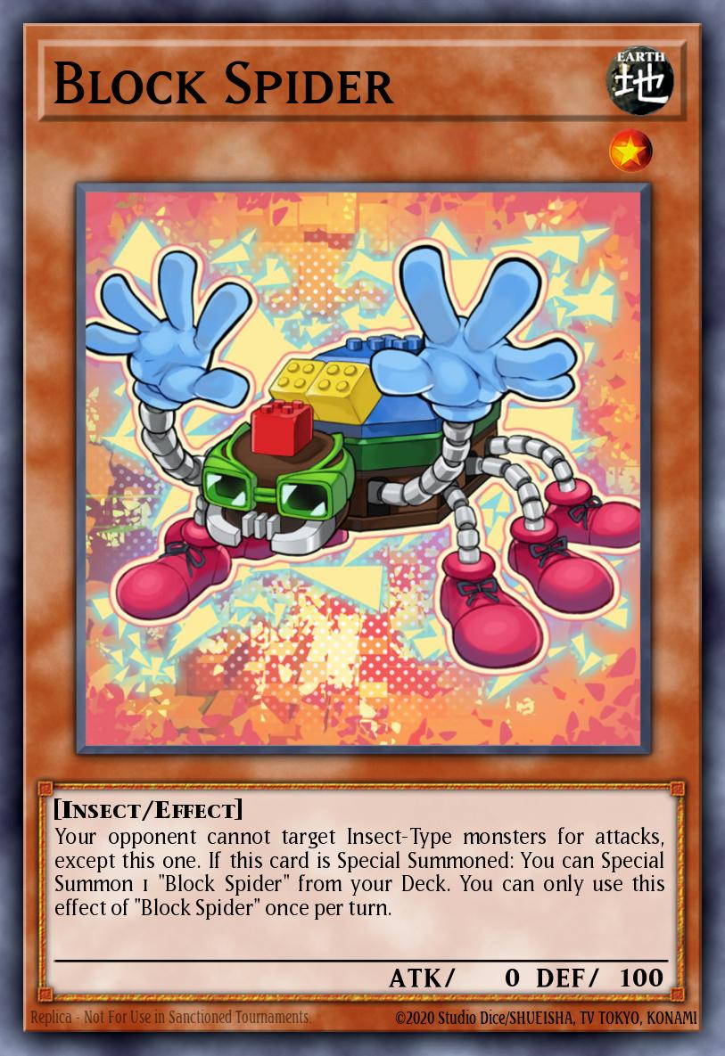 Block Spider NECH-EN003 – The New Challengers