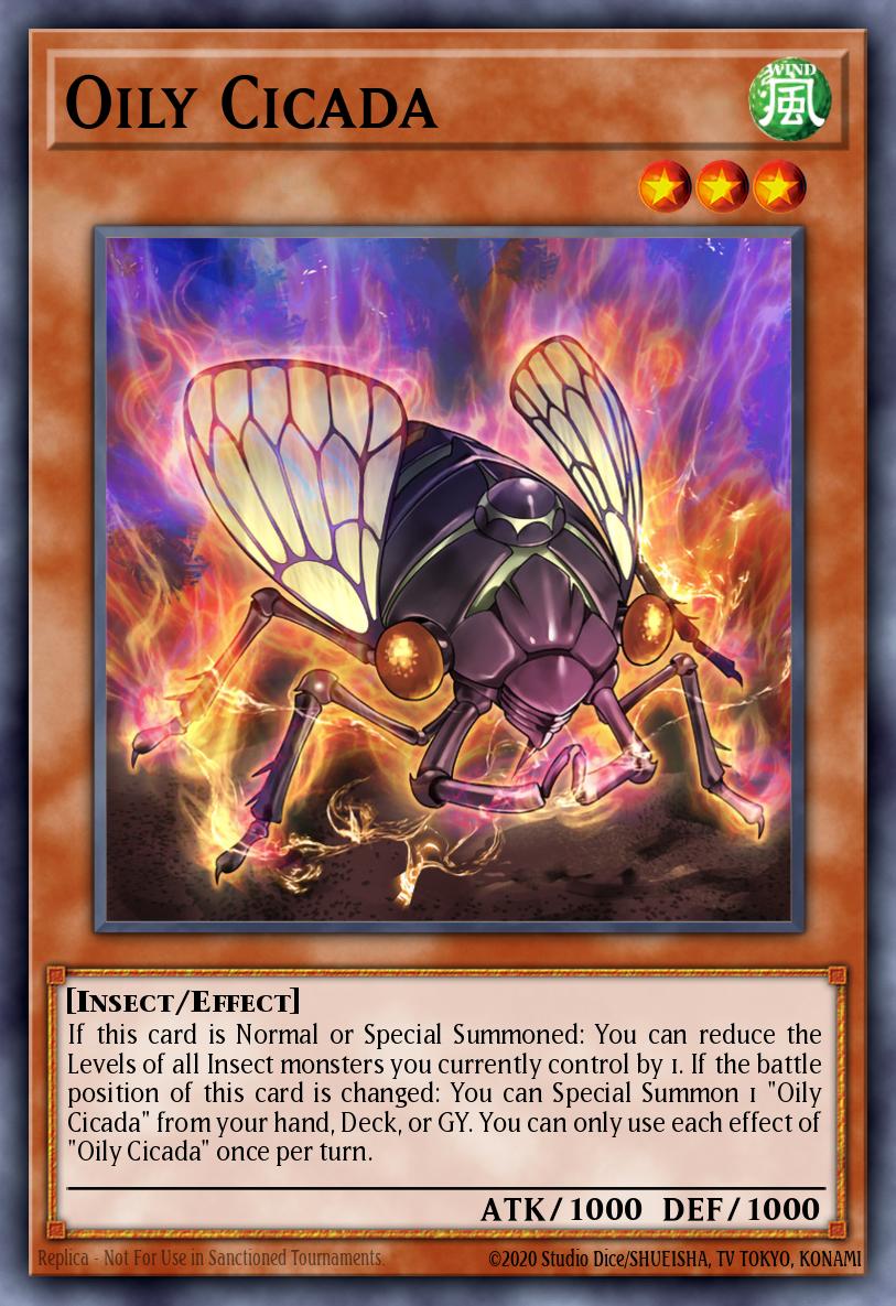 Oily Cicada BLCR-EN027 – Battles of Legend: Crystal Revenge