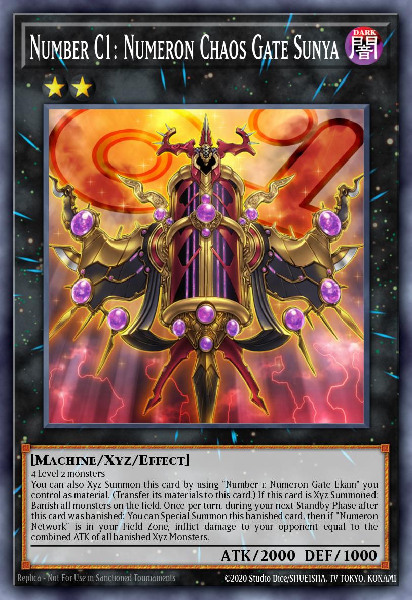 Number C1: Numeron Chaos Gate Sunya BLAR-EN021 – Battles of Legend: Armageddon