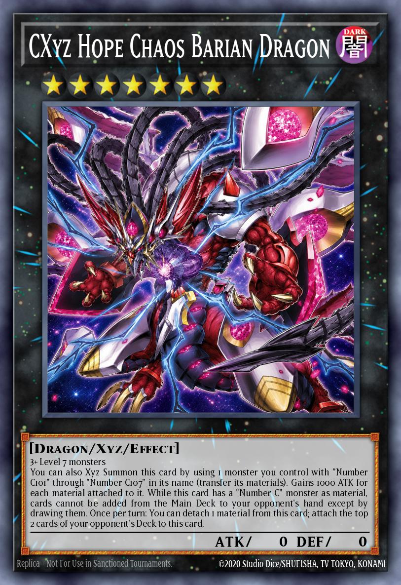 CXyz Hope Chaos Barian Dragon BETB-EN044 – Beyond the Brave