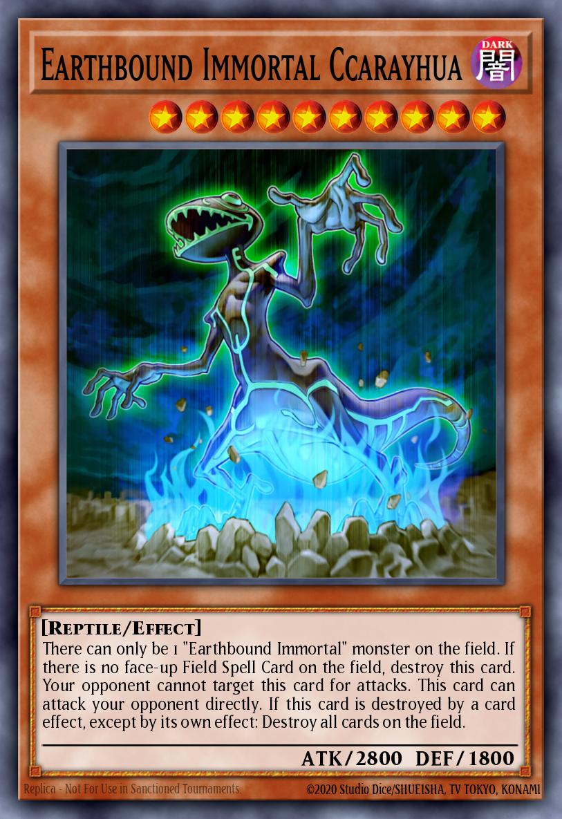 Earthbound Immortal Ccarayhua LDS3-EN042 – Legendary Duelists: Season 3