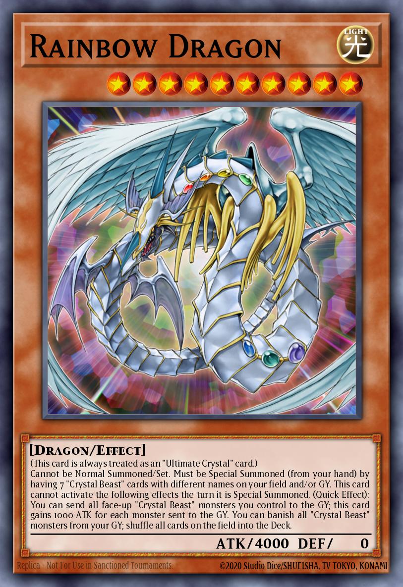 Rainbow Dragon SDCB-EN041 – Structure Deck: Legend of the Crystal Beasts
