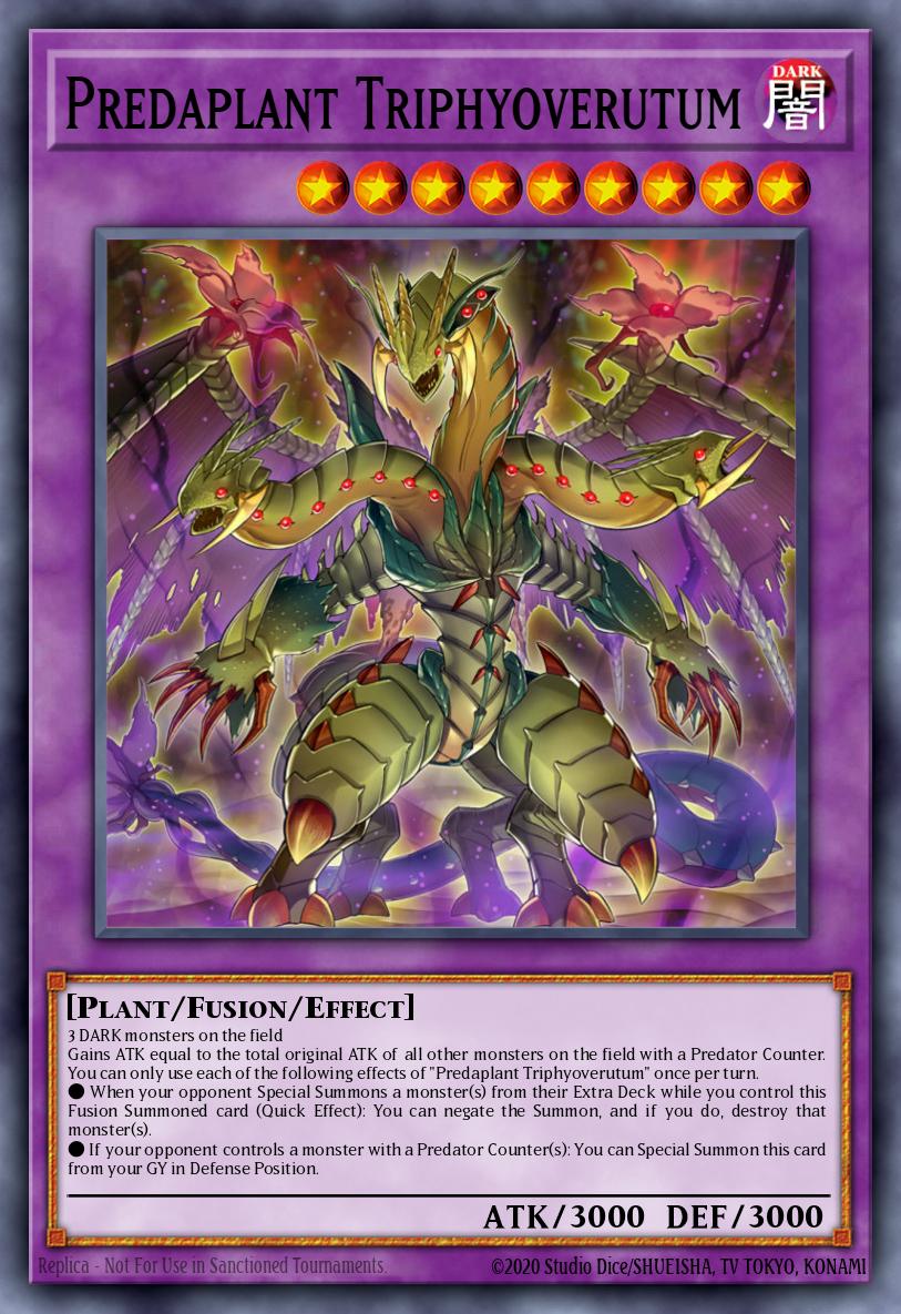 Predaplant Triphyoverutum LDS3-EN076 – Legendary Duelists: Season 3