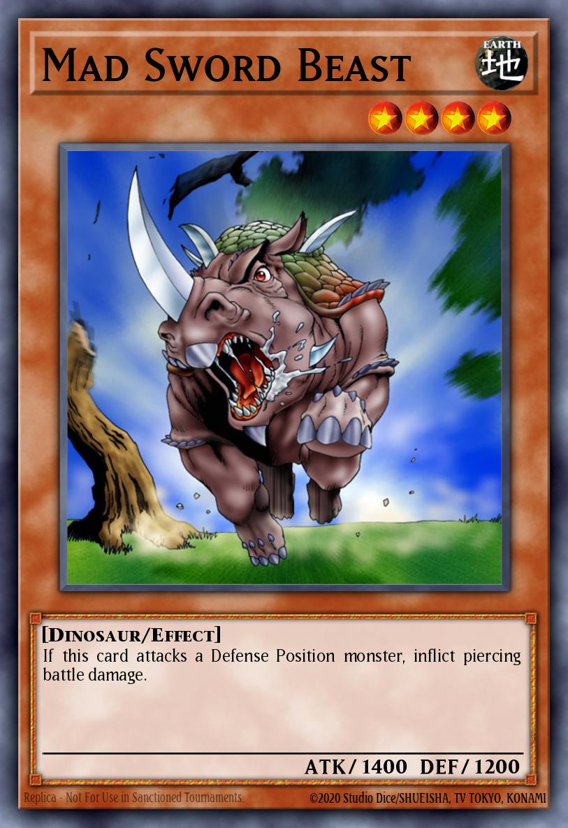 Mad Sword Beast PSV-EN091 – Pharaoh's Servant