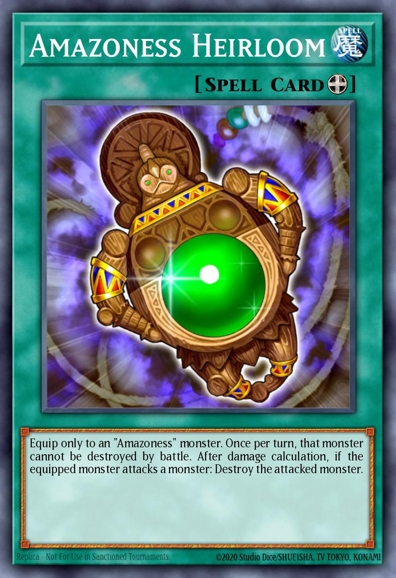 Amazoness Heirloom SGX3-END12 – Speed Duel GX: Duelists of Shadows