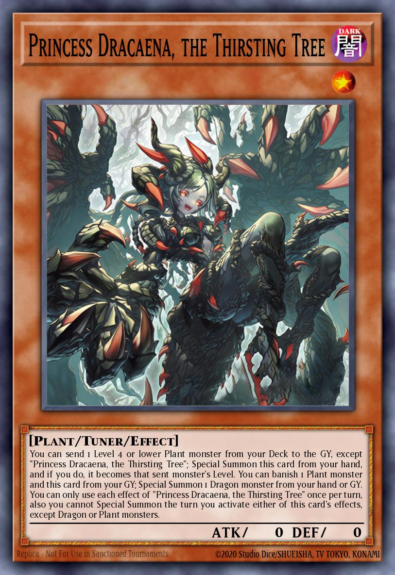 Princess Dracaena, the Thirsting Tree BLZD-EN027 – Blazing Dominion