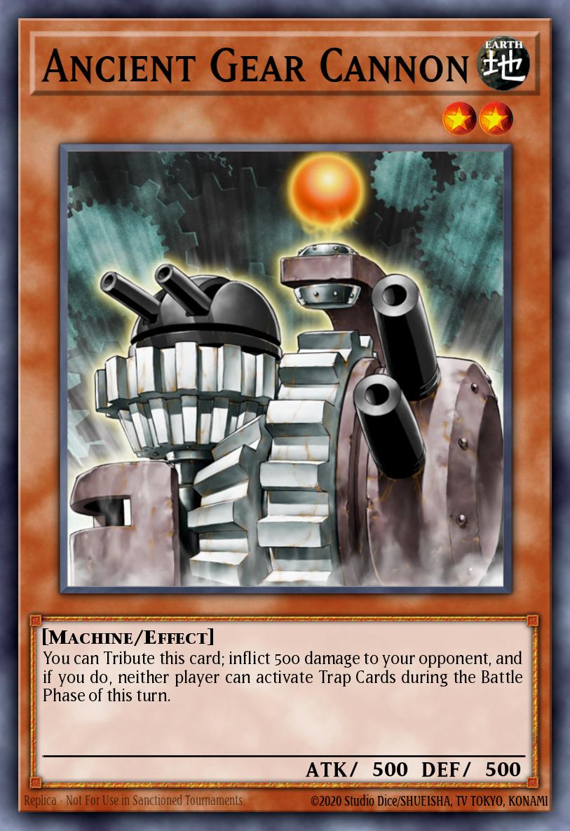 Ancient Gear Cannon SOI-EN009 – Shadow of Infinity