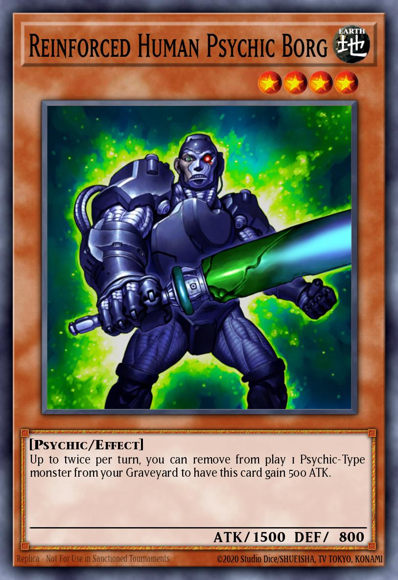 Reinforced Human Psychic Borg RGBT-EN029 – Raging Battle