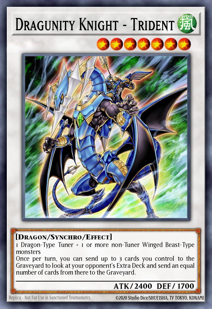 Dragunity Knight - Trident OP08-PT035 – OTS Tournament Pack 8 (POR)