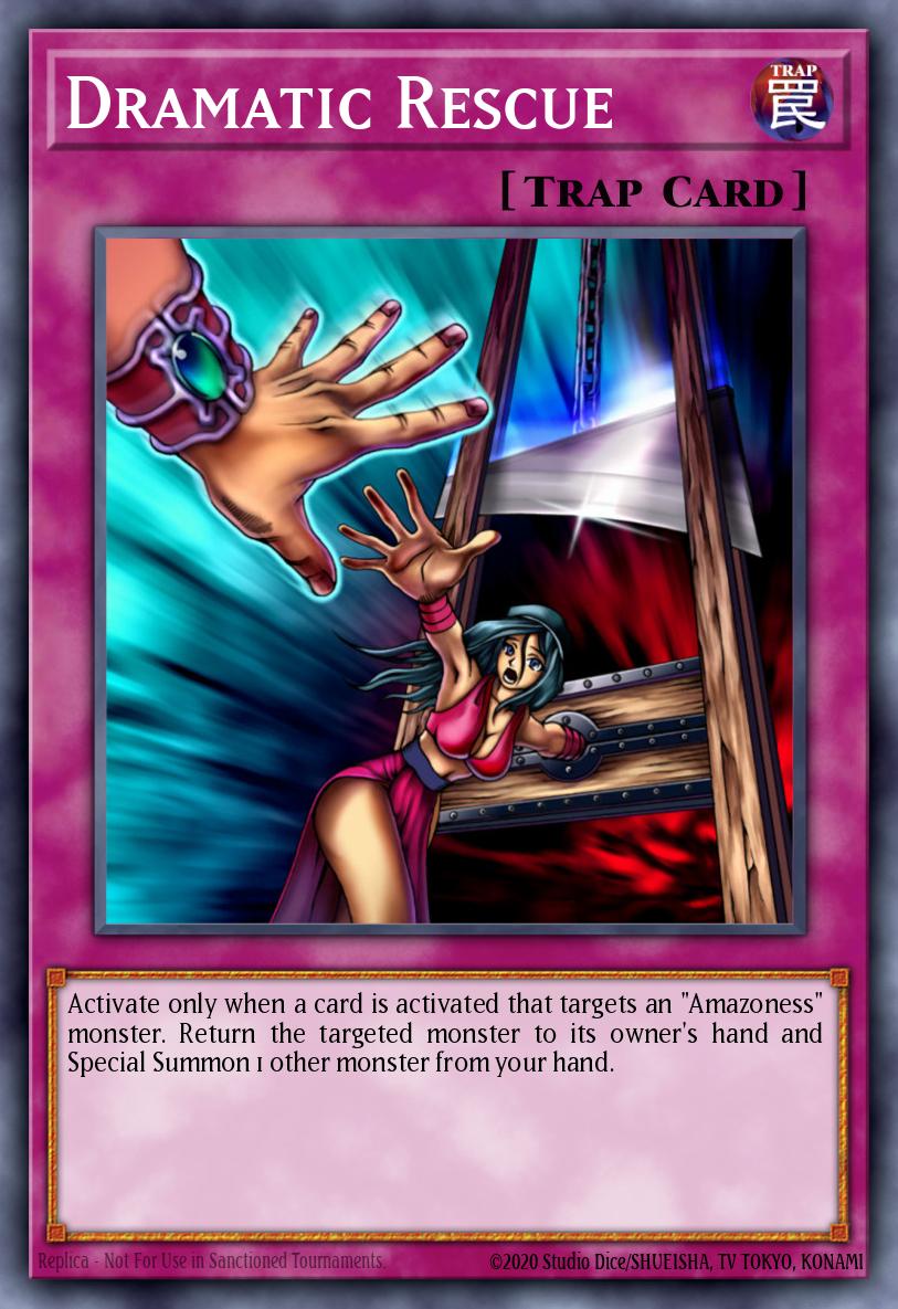 Dramatic Rescue SGX3-END18 – Speed Duel GX: Duelists of Shadows
