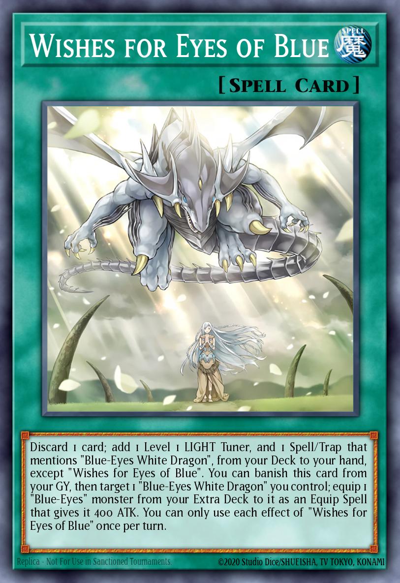 Wishes for Eyes of Blue SDWD-EN042 – Structure Deck: Blue-Eyes White Destiny