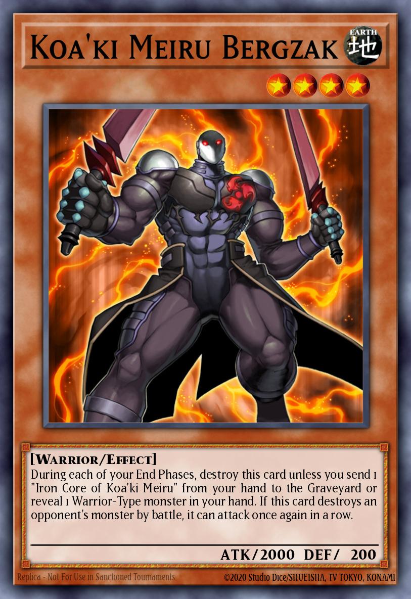 Koa'ki Meiru Bergzak TSHD-EN099 – The Shining Darkness