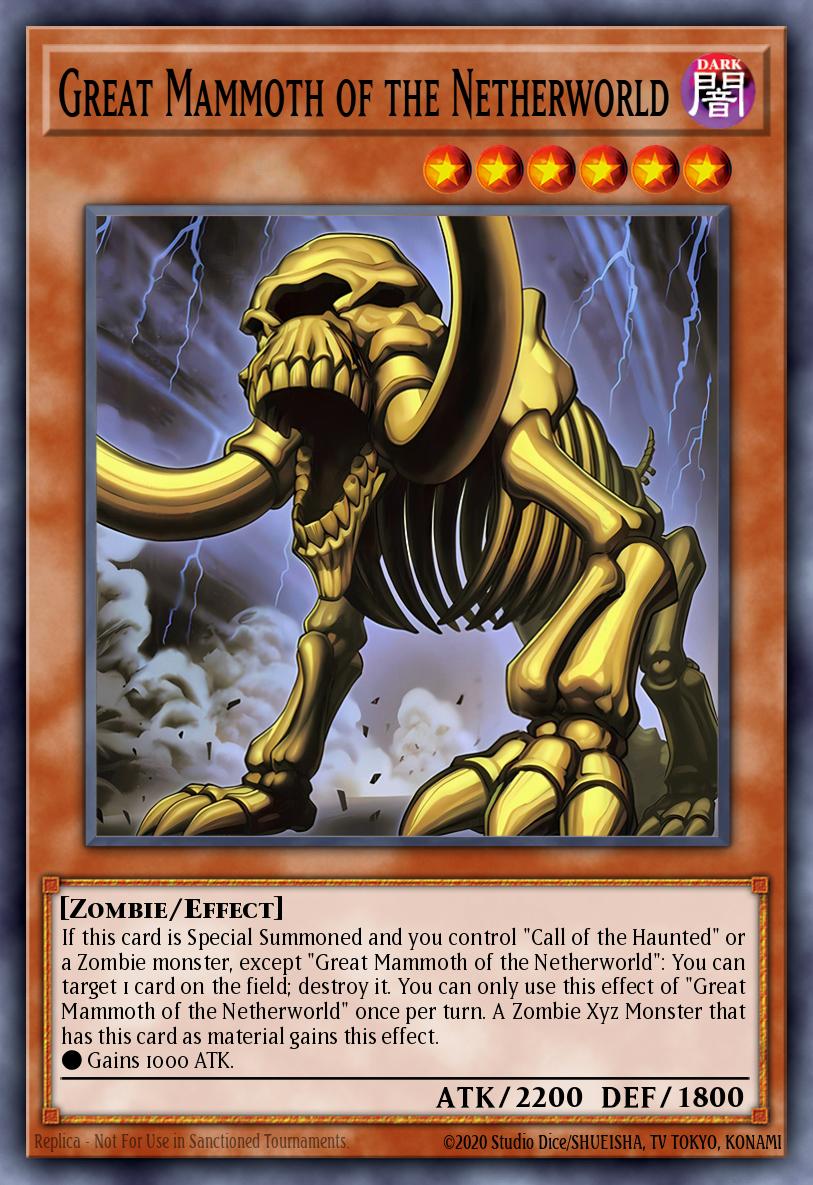 Great Mammoth of the Netherworld MZMU-EN004 – Maze of Muertos