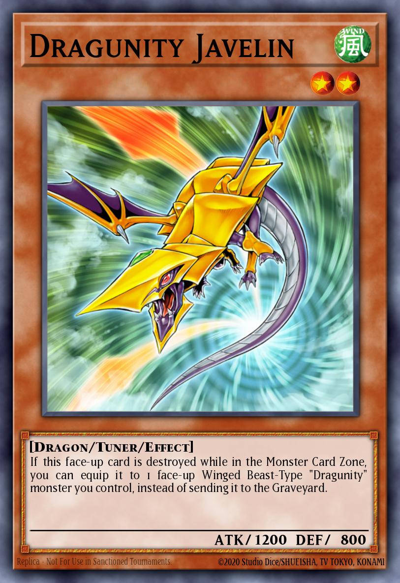 Dragunity Javelin DT04-EN024 – Duel Terminal 4
