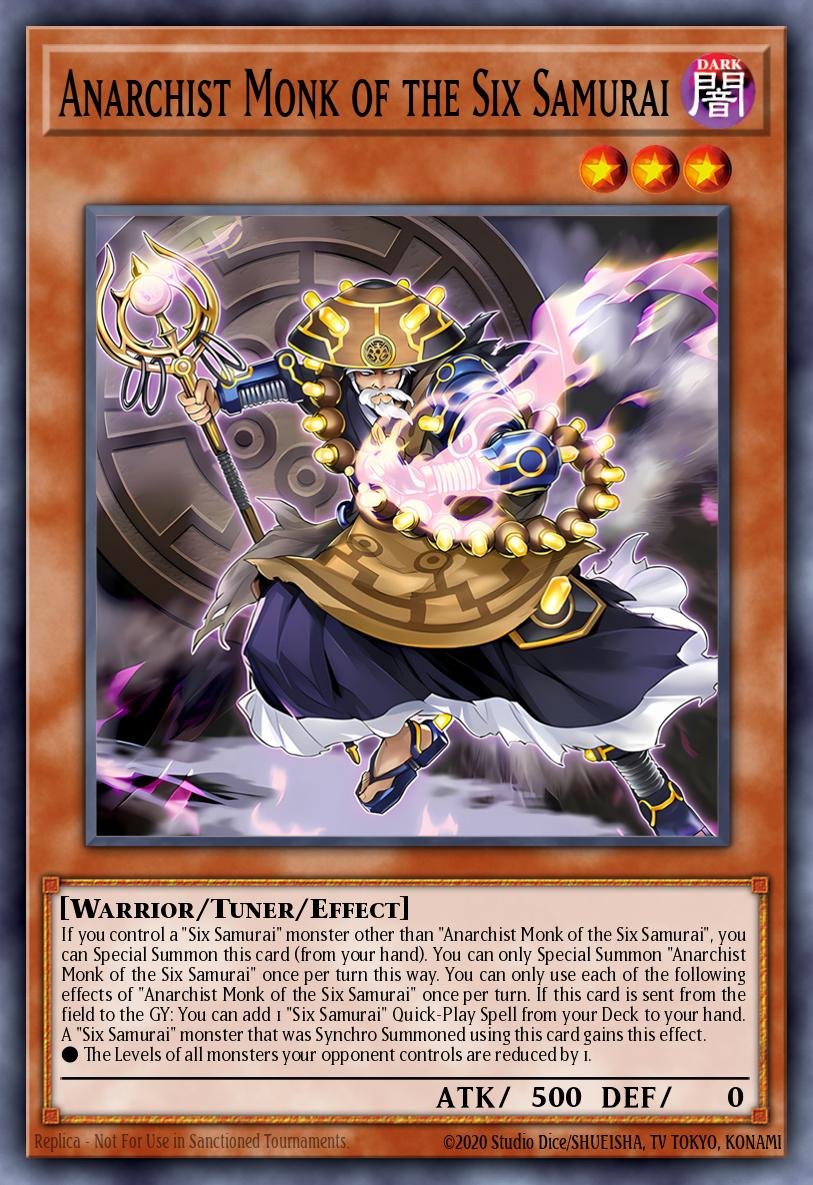 Anarchist Monk of the Six Samurai MP25-EN245 – 2025 Mega-Pack Tin