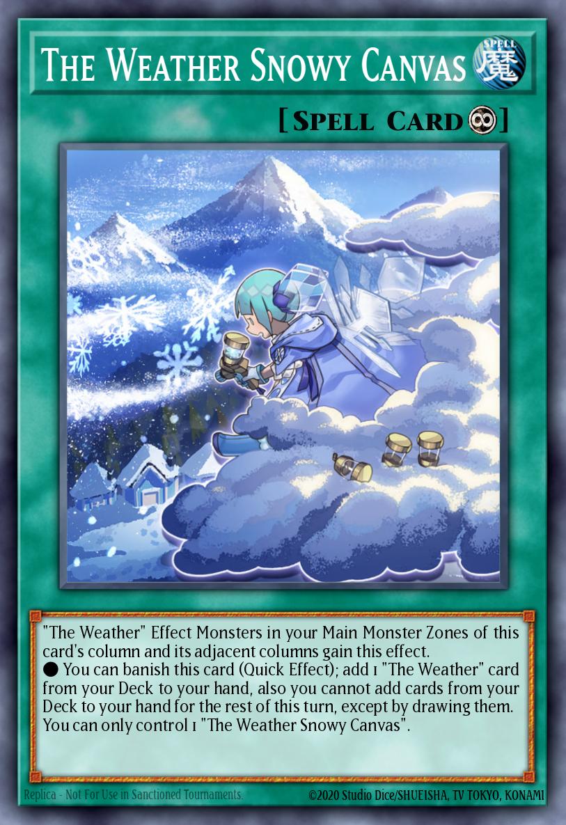 The Weather Snowy Canvas SPWA-EN036 – Spirit Warriors