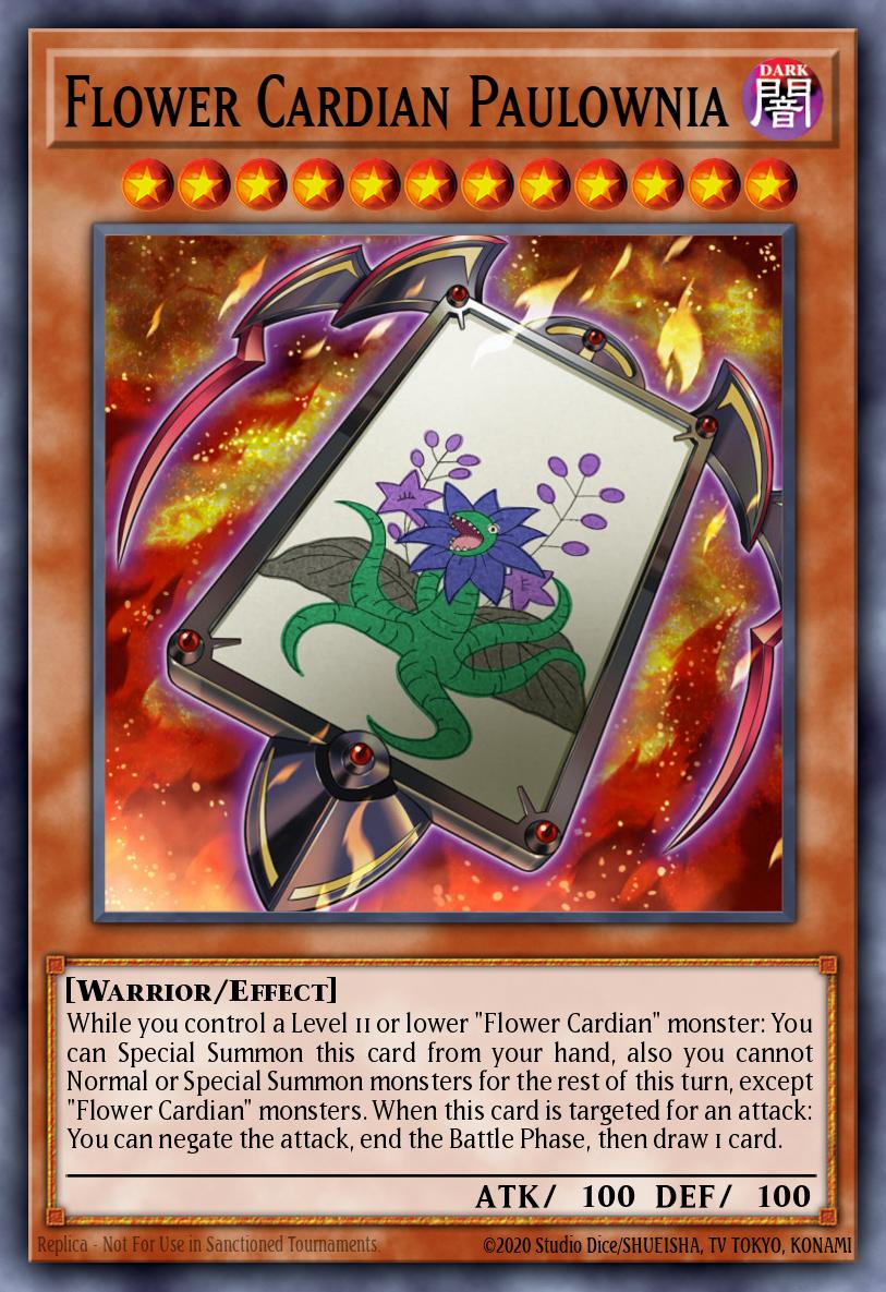 Flower Cardian Paulownia DRL3-EN034 – Dragons of Legend: Unleashed