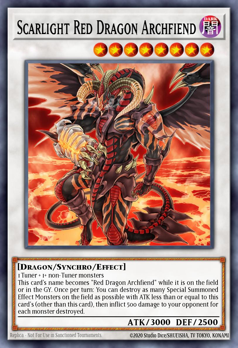 Scarlight Red Dragon Archfiend DUDE-EN013 – Duel Devastator