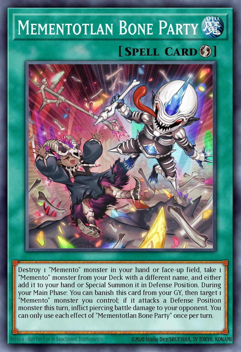 Mementotlan Bone Party RA04-EN099 – Quarter Century Stampede